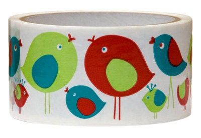 Packing Tape-Mailing Tape-Deco Tape-Little Birds desing