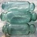 Japanese Glass Fishing Floats - Set of Rollers, 2 Hokkaido Rollers and 1 Tohoku