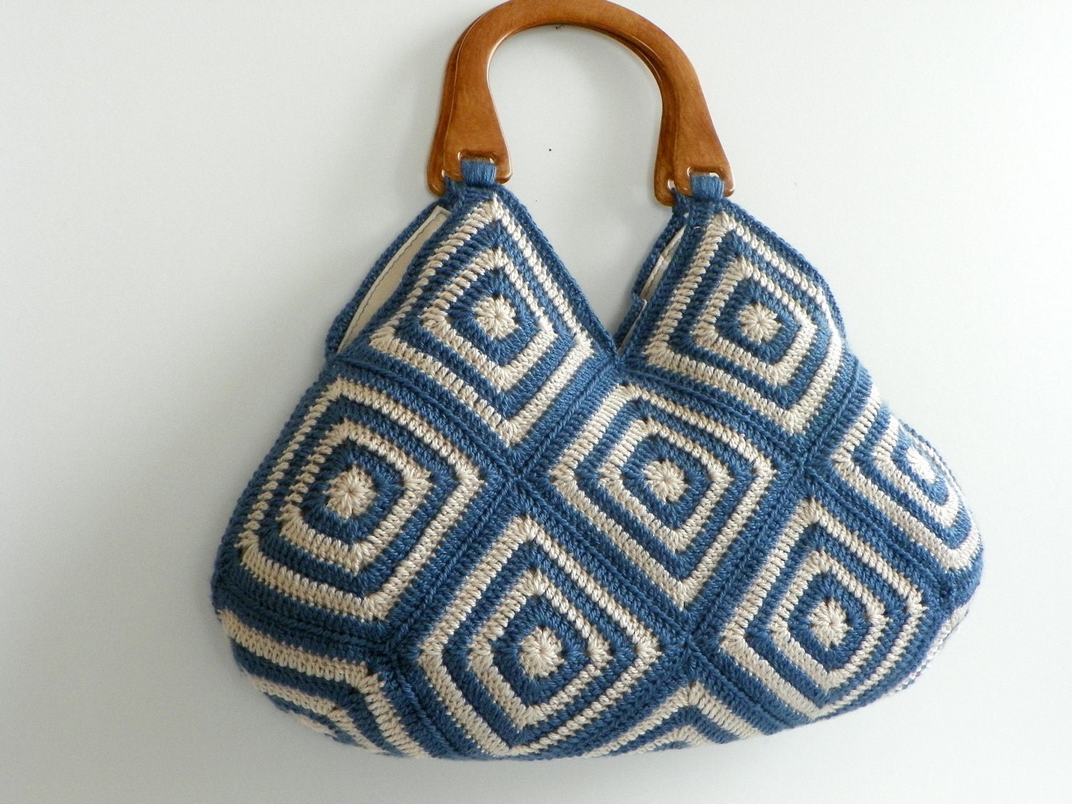 Crochet hand bag, granny square, fall autumn fashion, Striped Crochet bag, Summer Bag Afghan Crochet Bag, Handbag, christmas gift idea