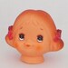Girl Doll Head New Old Stock Made in Japan