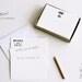 MAURA - Personalized Letterpress Stationery