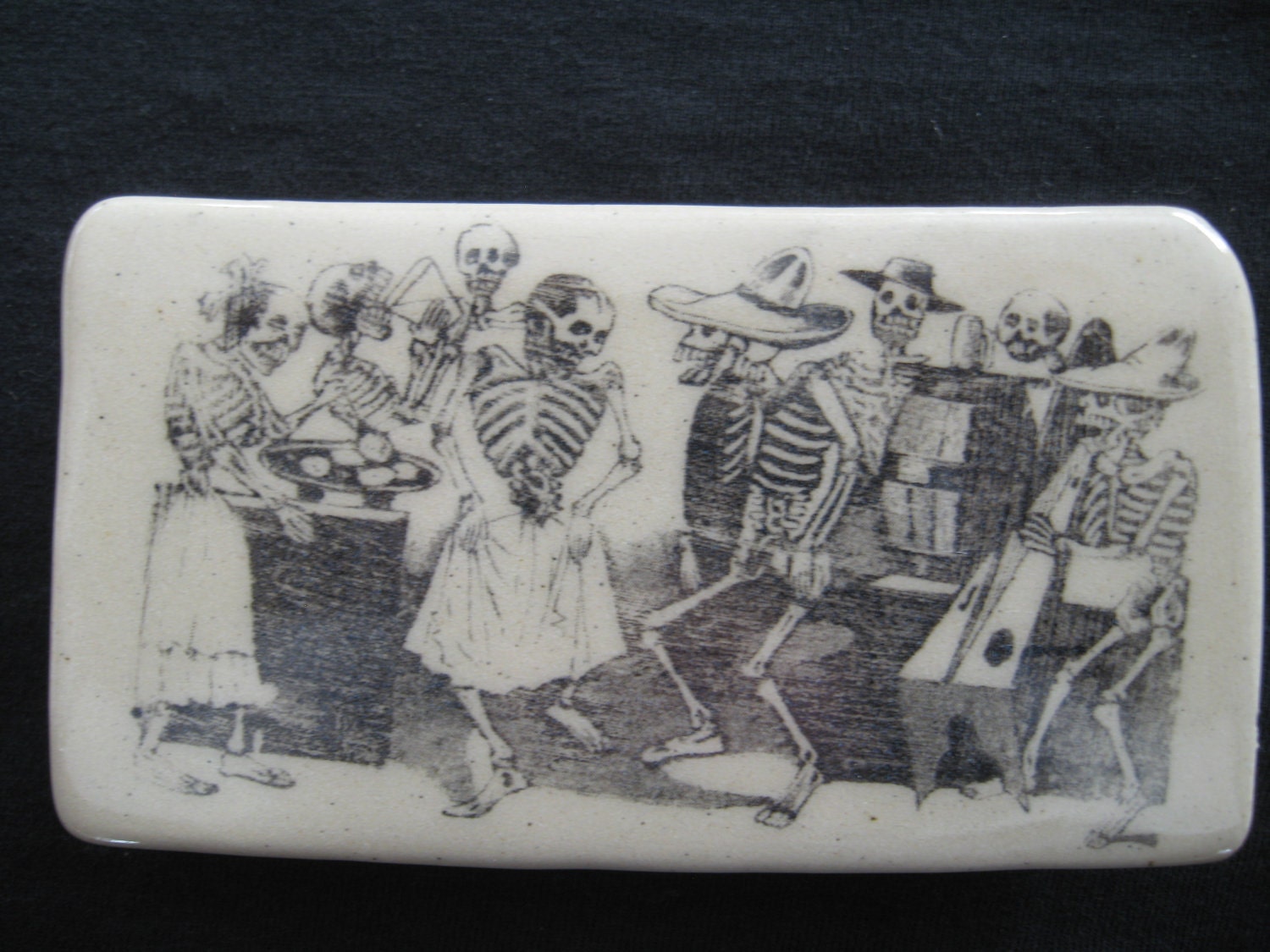 Dancing Skeleton Belt Buckle