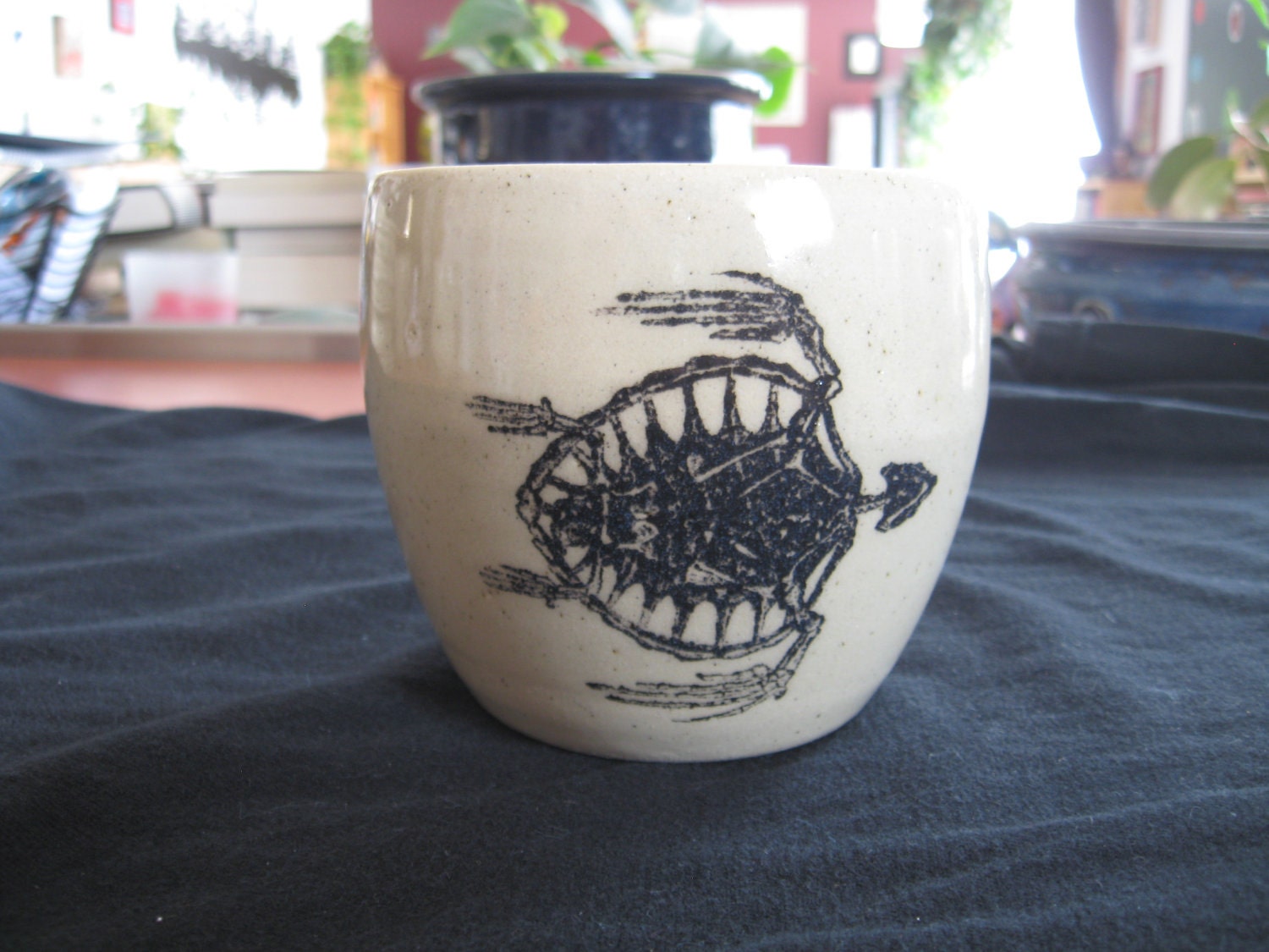 Turtle Skeleton Mug