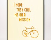 5x7 I Hope They Call Me on a Mission Art Print LDS Mormon