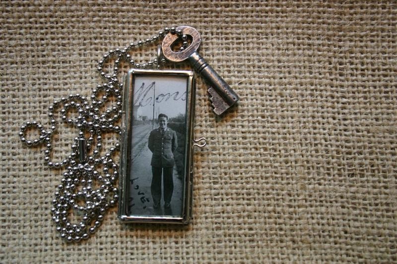 send your love photo necklace
