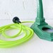 Vintage Bvyrant Industrial Lamp w/ Neon Yellow Net light Cord