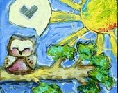 I Heart Birds...Tree Bird Prints...2 Print Set