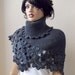 Dark Gray Triangle Shawl