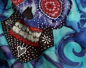 Sugar skull scarf - Day of the dead fashion