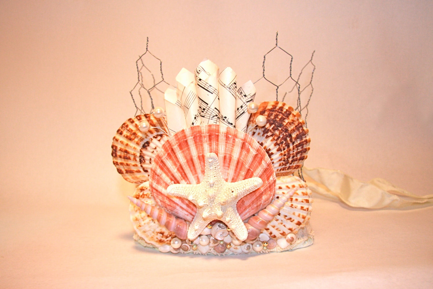 Fancy Seashell Crown - Celebration Crown - From the Sea - Music Inspired