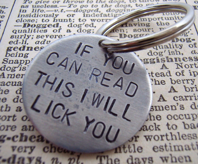 Can you read this dog tag......The Original