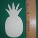 Reserved for Lauren--Pineapple Unfinished Wood Cutouts