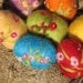 Needle felted easter egg