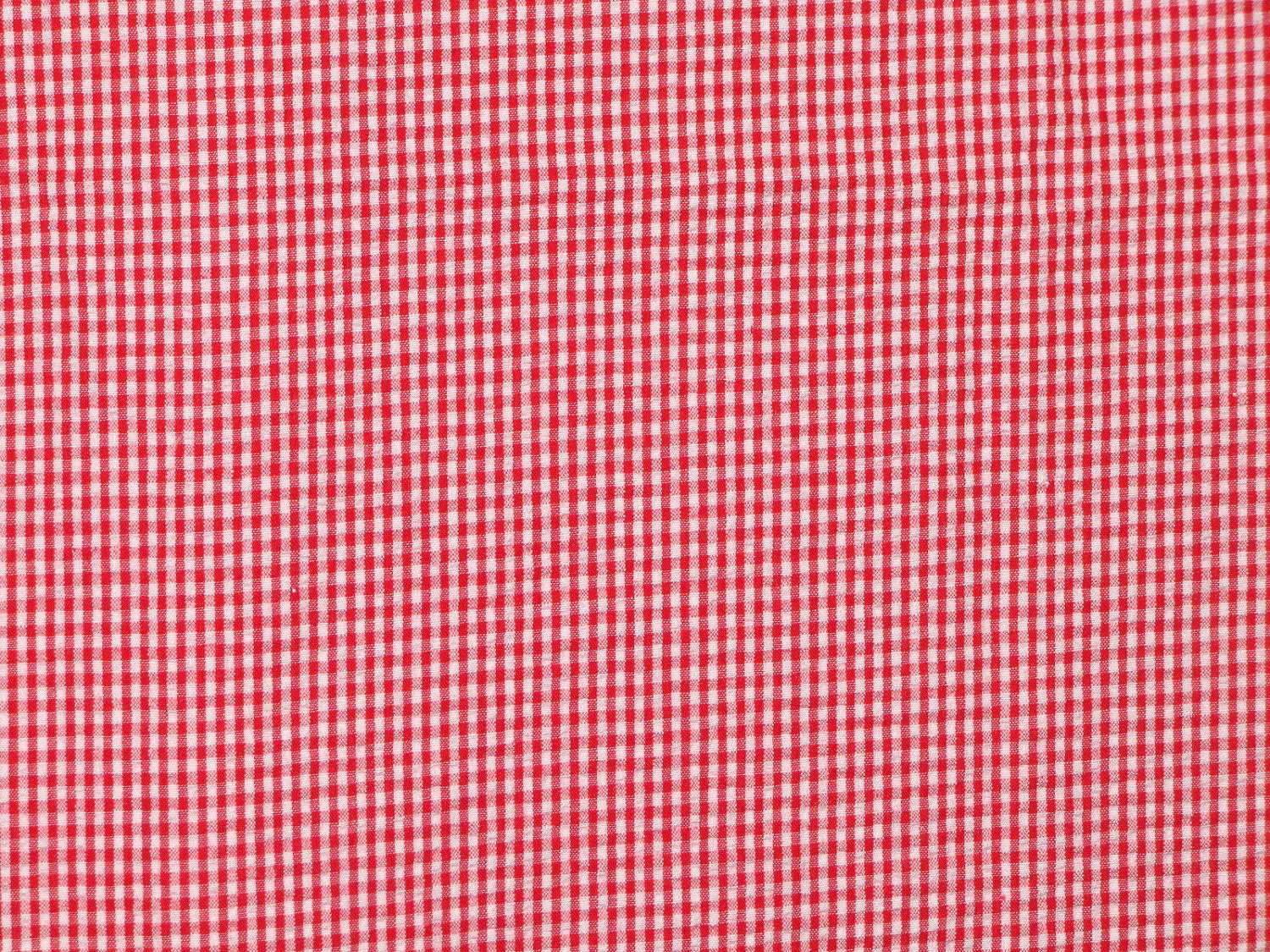 Checkered Red White