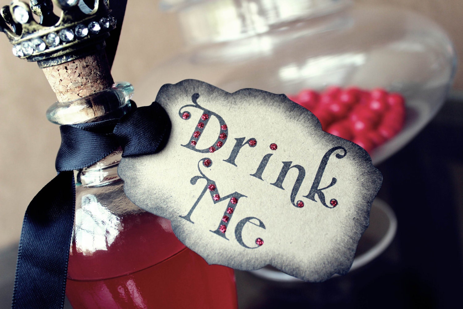 RESERVED - Alice in Wonderland - Tags- Featured on ETSY Front Page