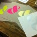 Ampersand Screen Print - Neon Yellow