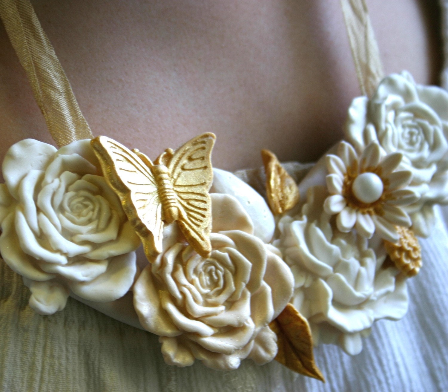 Candy Necklace Vintage Inspired - weddings, bridesmaids, flower girls, honeymoon, birthday party, etc.