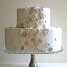 Custom order for Alissa: light gray and cream/white with some shimmer Edible Vintage Vanilla Candy Buttons 150