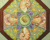 Original Painting Sailors Valentine