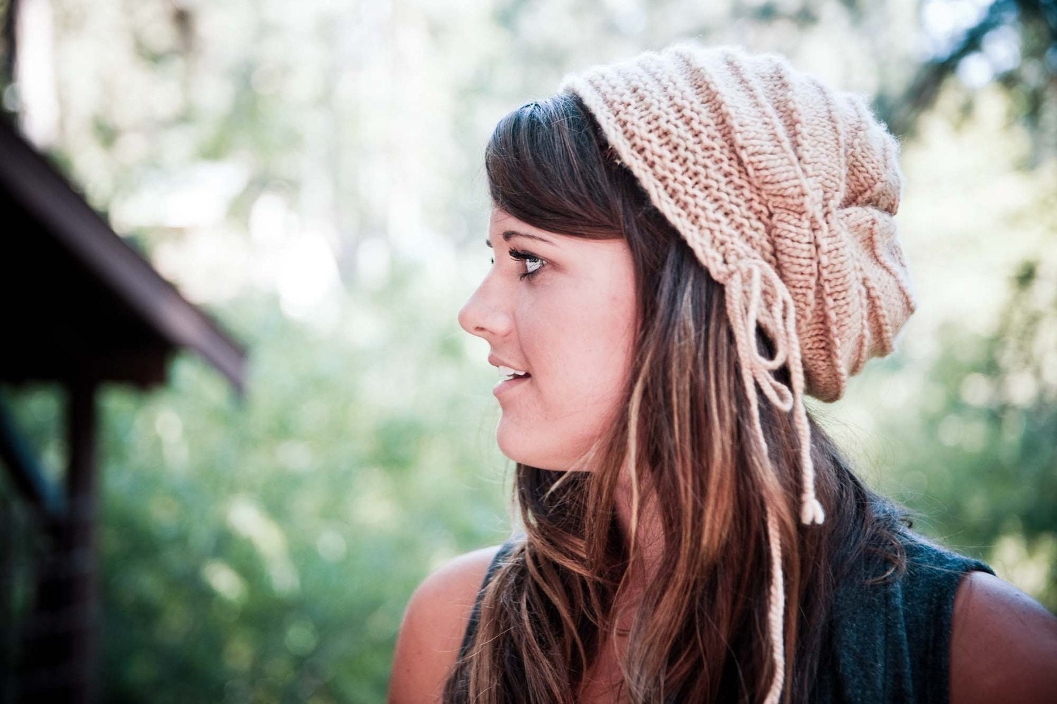 KNITTING PATTERN Amazon Stripe Beanie PDF