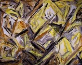Wild One -36x48 Large Acrylic Contemporary Painting by Abstract Artist Kami Kinnison