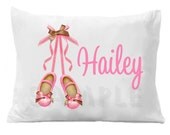 Dance Pillow Case Ballet Shoes Dance Pillow Case Personalized Il_170x135