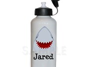 Shark Water Bottle Personalized Shark Water Bottle Il_170x135