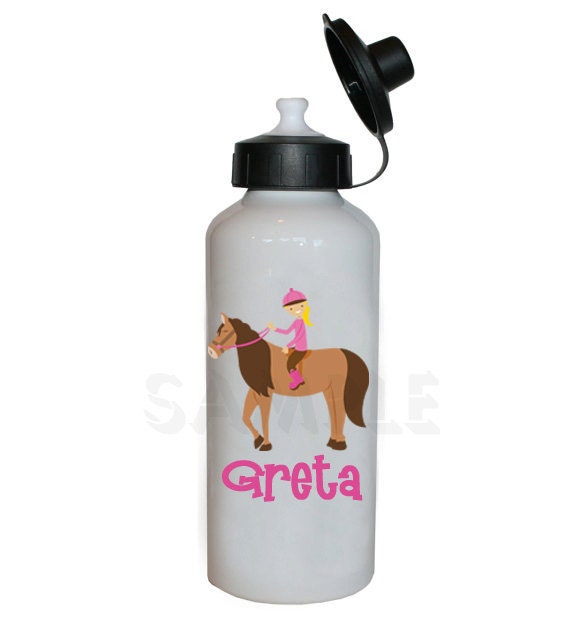 Horse Water Bottle Equestrian Horse Personalized Water Bottle Il_570xn