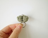 Irish Crochet Lace Jewelry-Grace II-Ring