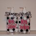 SET OF 2 personalized polka dot hand sanitizer  8 oz. wedding gift teacher shower GIFT