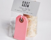 10 Pink Parcel Gift Tags