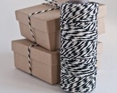 Black/Natural/Silver Metallic Baker's Twine