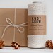 Silver Glitter Twine - Metallic Cotton