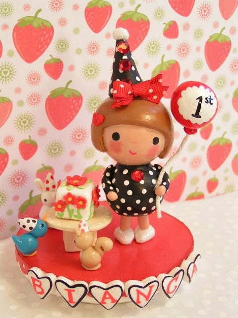 A Sweetiepie Cake Topper -Woodland Birthday Party