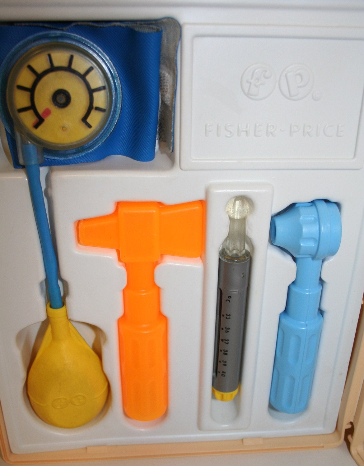 10% Off Coupon (SAVE10) Vintage 1977 Fisher Price Medical Kit