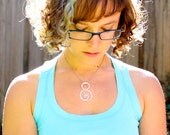 Goddess Necklace in Recycled Sterling Silver. Made to Order. Jewelry by FullSpiral on Etsy