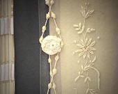 Vintage Wedding Custom Photo Album, Memory Book, Glassine Slate Gray or Black and Ivory