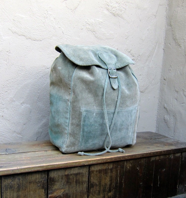 Suede Rucksack