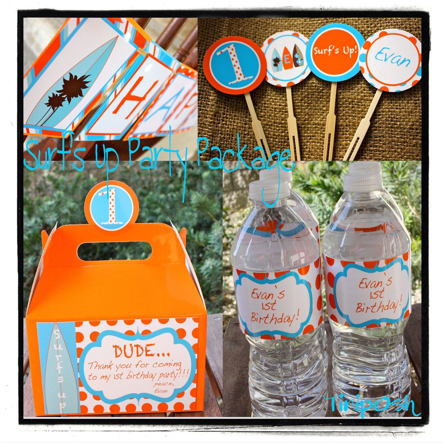 Surf's Up Party Package