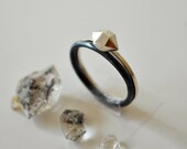 Desert Rock Stacking Rings - Stacked Rings Sterling Silver