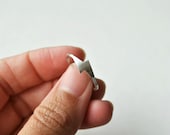 Thunder ring Sterling Silver - Lightning Bolt - Unisex Gift