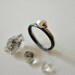 Desert Rock Stacking Rings - Stacked Rings Sterling Silver