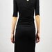 Quarter sleeves jersey dress