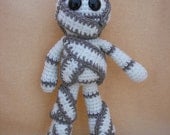 Mumford Mummy Crochet Amigurumi Pattern