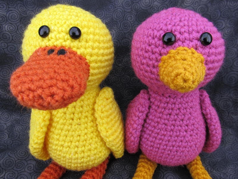 Not Just a Duckie Crochet Amigurumi Pattern