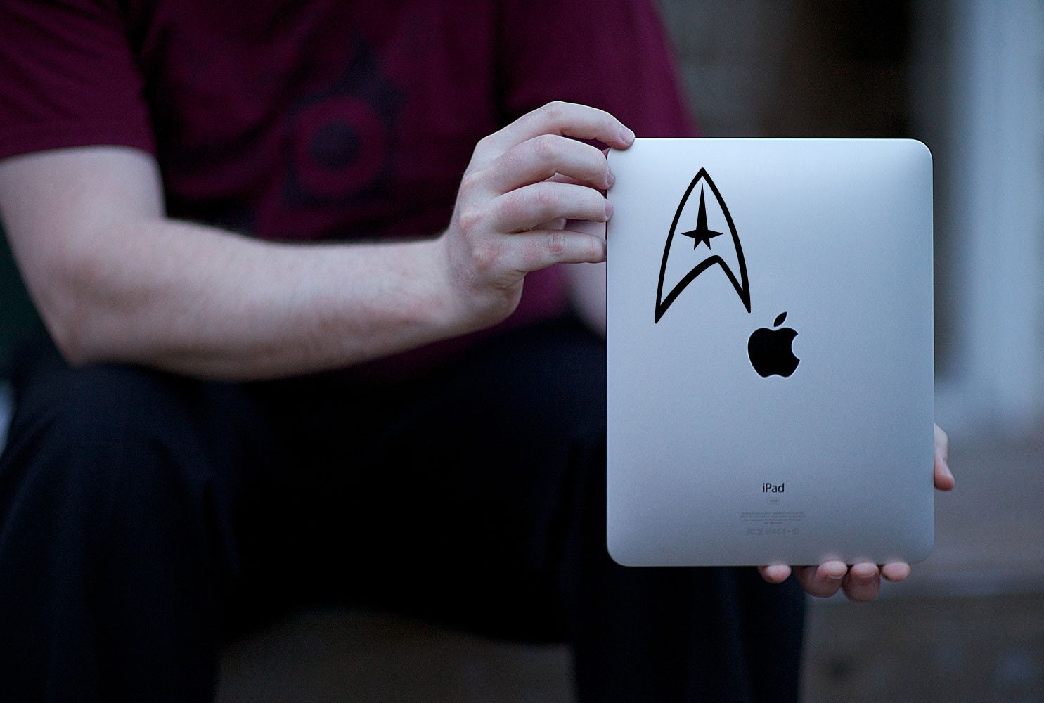 Star Trek Command Insignia logo decals - Set of 4 (FREE SHIPPING)