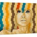Erykah Badu Portrait - 18x36 Limited Edition Canvas Print