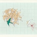 Mixed Media Maps & Flying Birds- Limited Edition Print - 11.5 x 8
