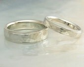custom wedding rings -- second installment -- reserved for Sandy and Kellen