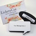 Custom Speech Bubble Pin Backed Brooch - Your Words or Phrase Laser Engraved Acrylic